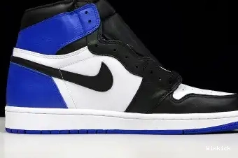 AIR “FRAGMENT” 1 BLACK ROYAL-WHITE 716371-040 RETRO MENS JORDAN SPORT 0705